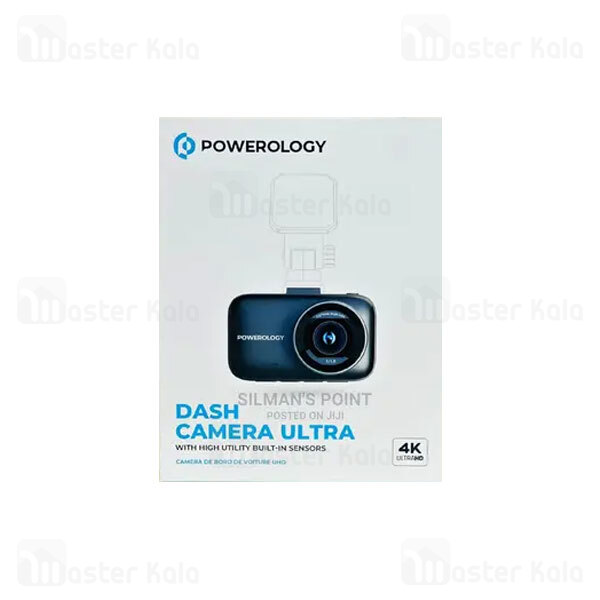 دوربین خودروی پاورولوژی Powerology Dash Camera 4k PWDCM4KBK